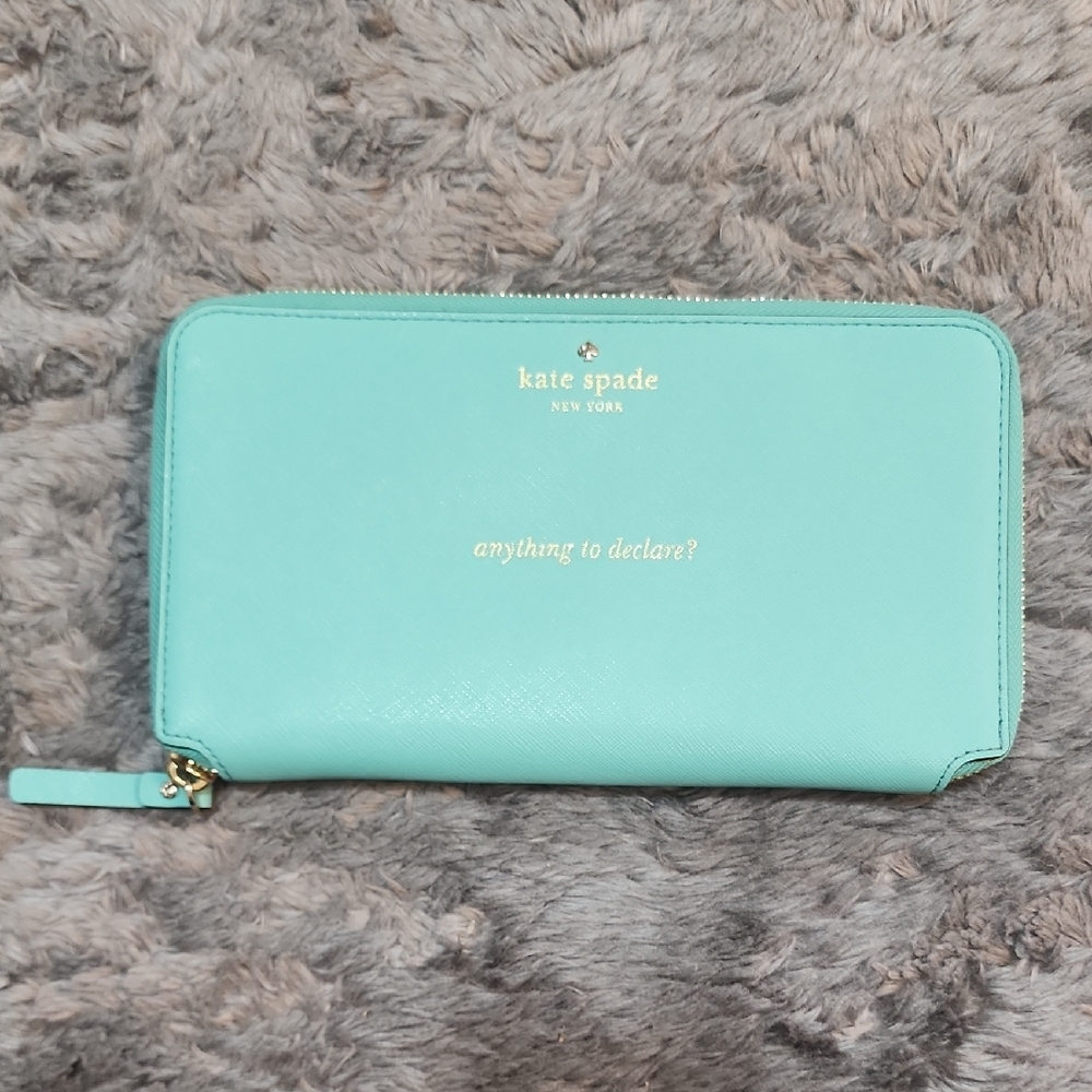 Kate Spade Turquoise Wallet